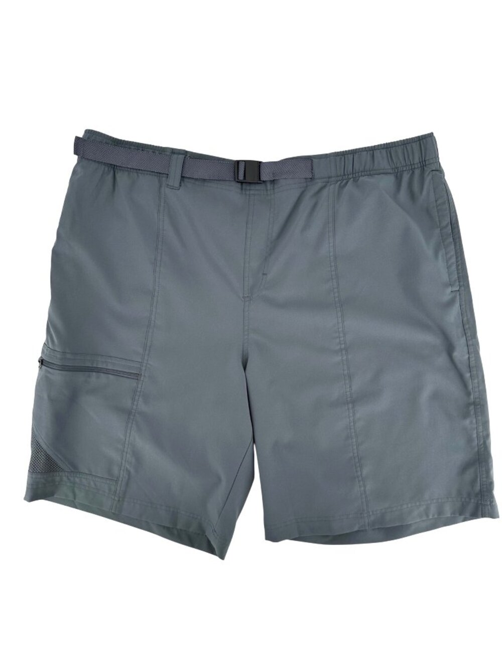 Columbia Mens Grey Lightweight Outdoor Cargo Shorts XL